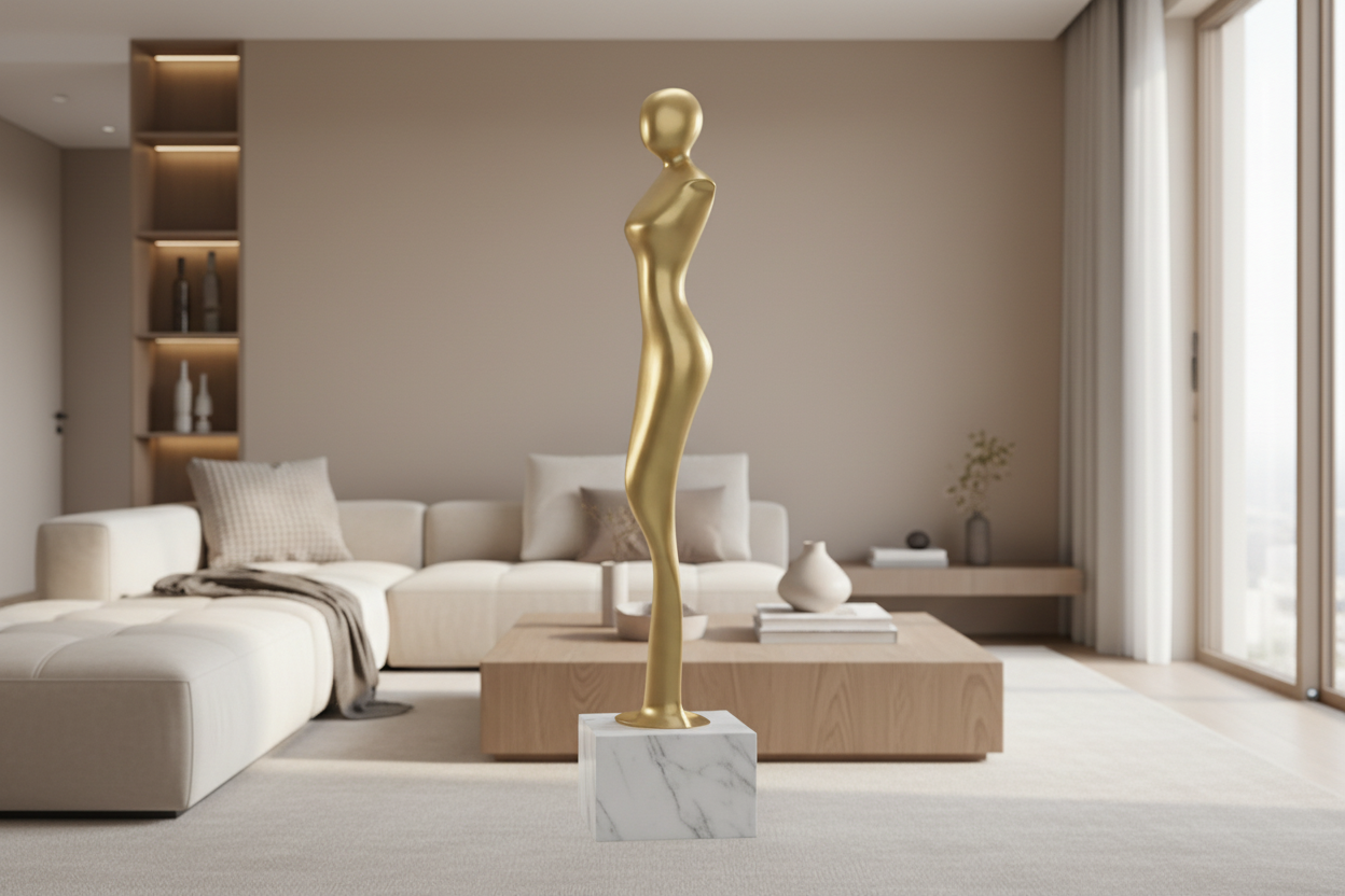 Oscar Lady Large Figurine Statue (4.6 feet)