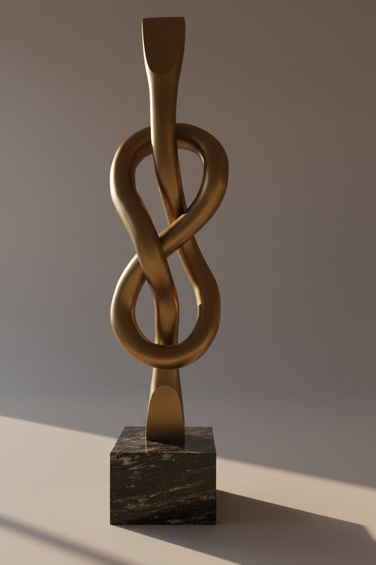 Nodos Spiral Floor Living Room sculpture