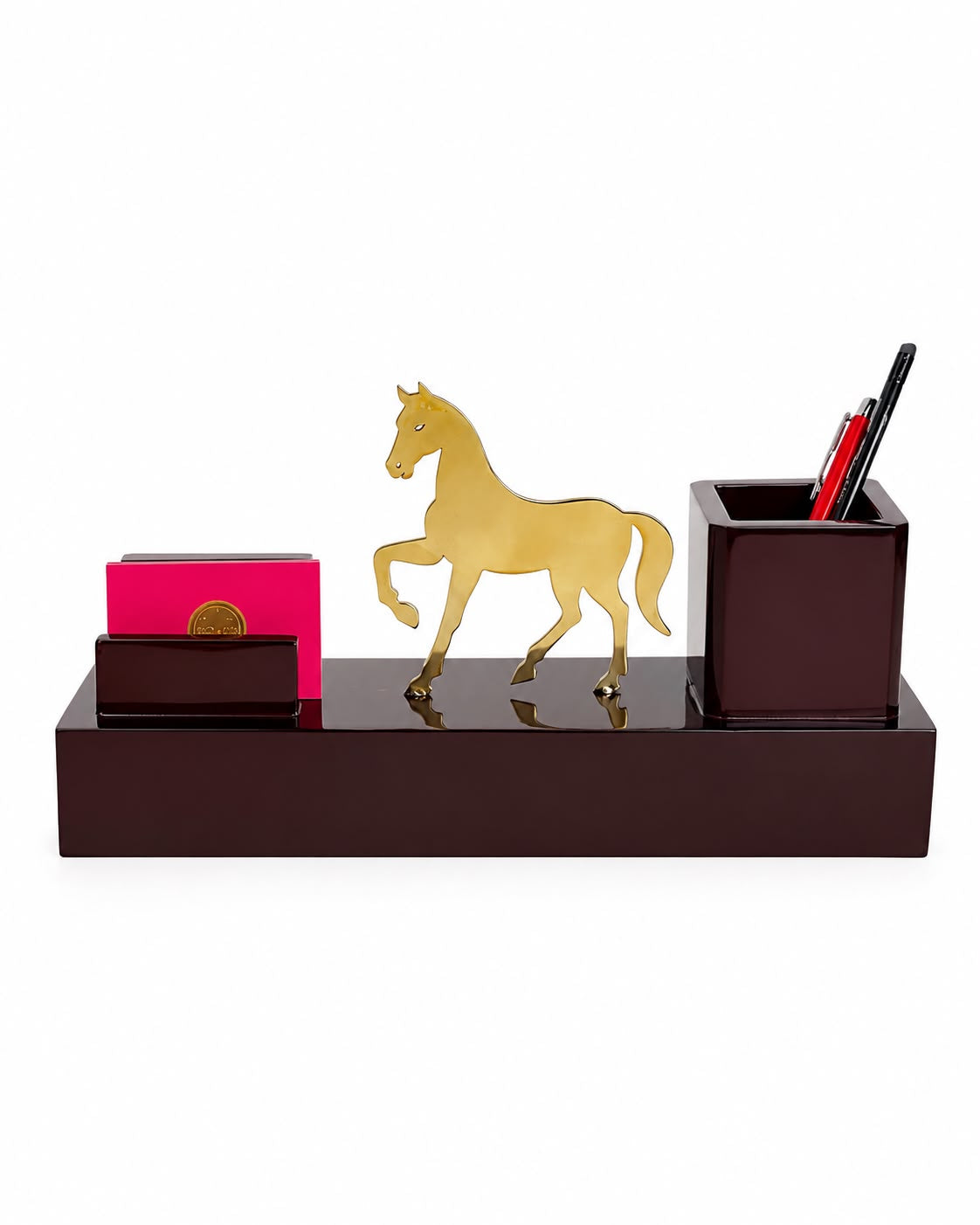 Executive Horse Desk Organizer Penstand | Corporate Gifts