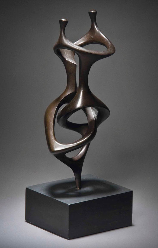 Melia Dancing Large Metal Sculpture for living room (5 Feet)