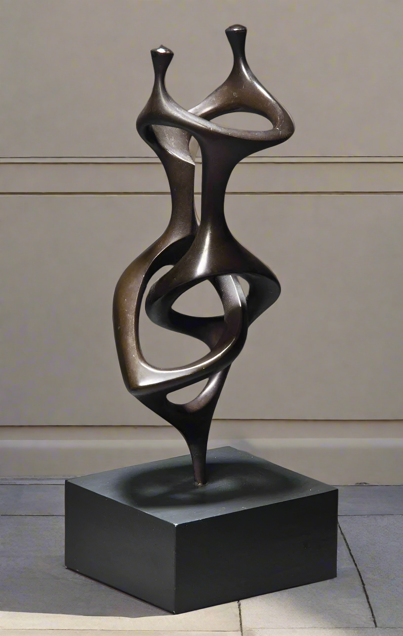 Melia Dancing Large Metal Sculpture for living room