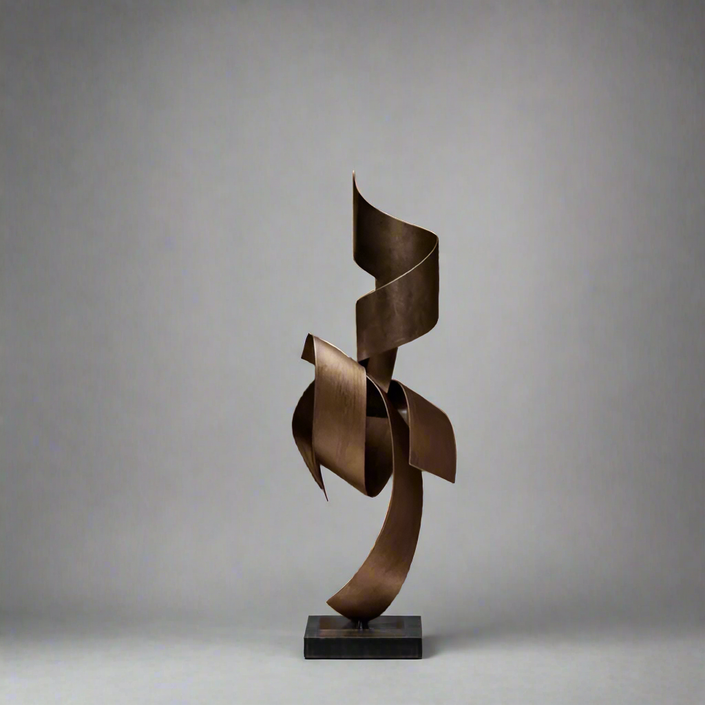 Curva Uitta Large Metal Sculpture for Living room