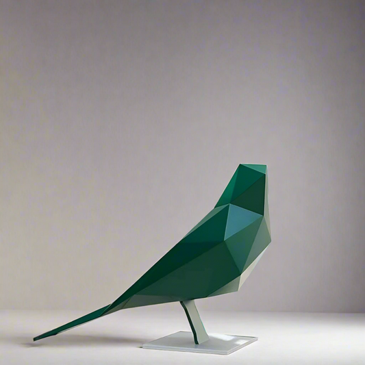 Avis Bird Large Metal sculpture for Outdoors (4 Feet)