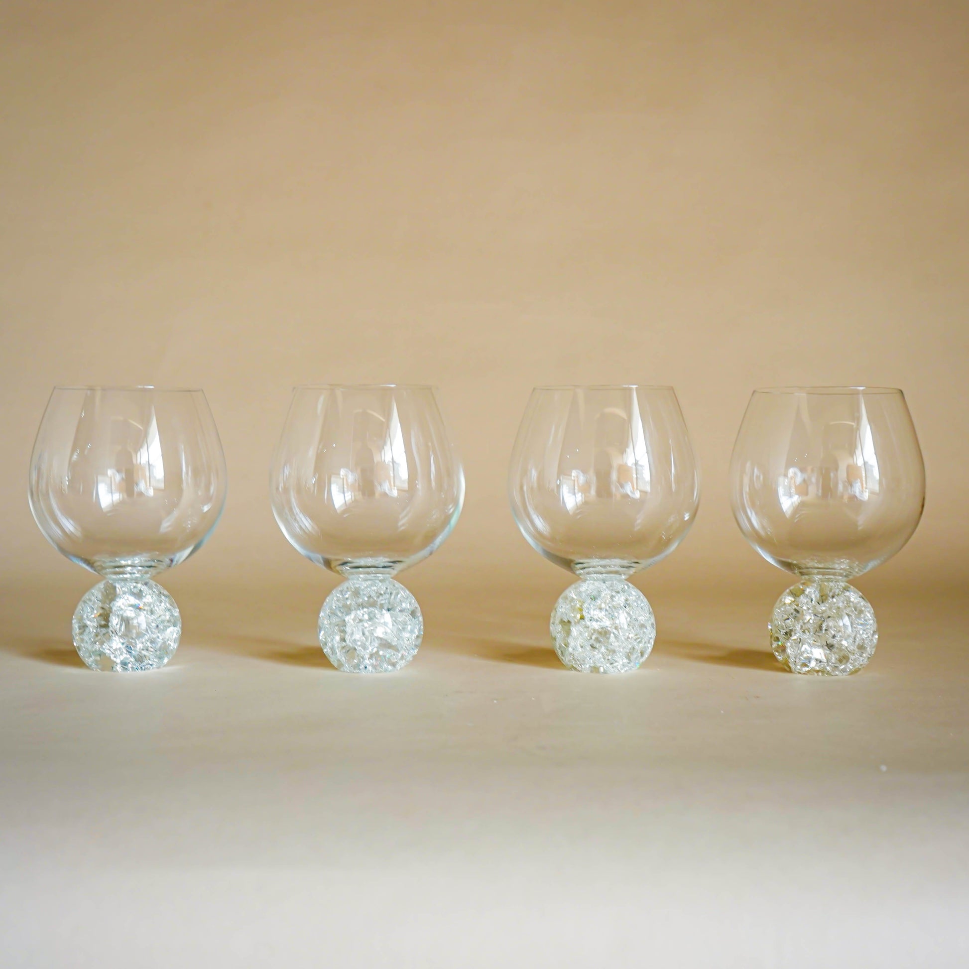 Caleo Home Bar Gin/Beer Goblet Glasses (Set of 4)