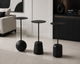 Orbit Black Martini Table Set (Set of 3)
