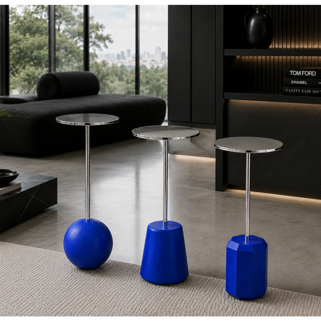 Monolith Accent Side Table Set (Set of 3)