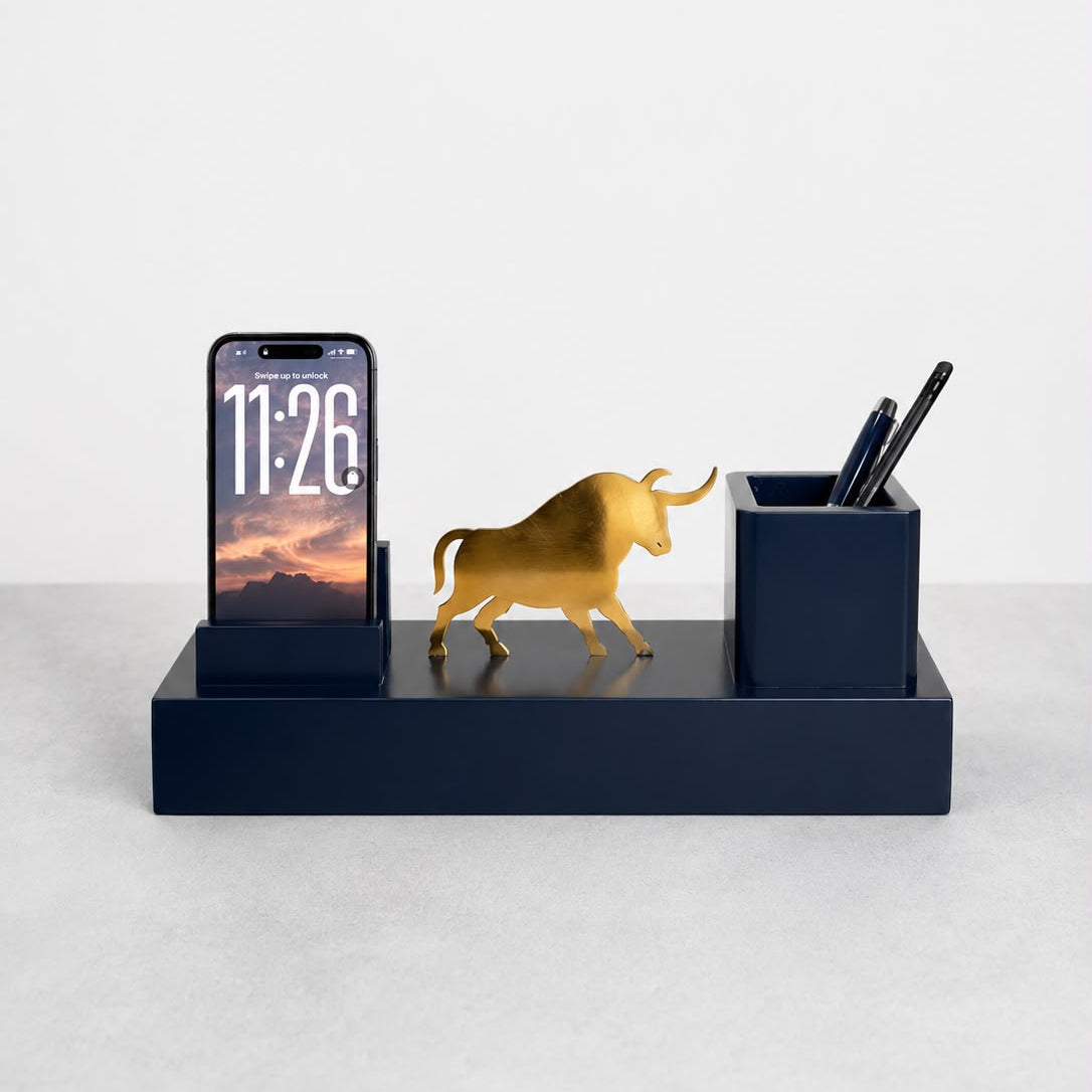 Executive Bull Desk Organizer