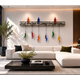 The Climbers | Contemporary Luxury Chrome Wall Sculpture
