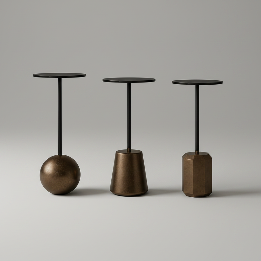 Modern Accent Side Tables (Set of 3) | Monolith Collection