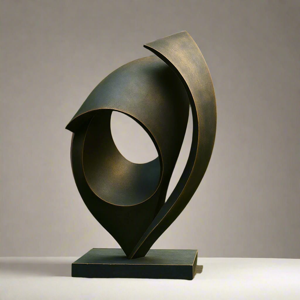 Fountaina Large Metal Sculpture for Courtyard (6 Feet)