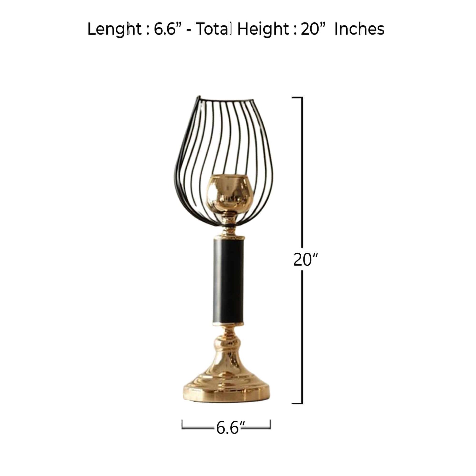 Elysian Antique Candle Holder (Set of 3)
