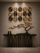 ROOTED FORM - Foundation Metal Console Table
