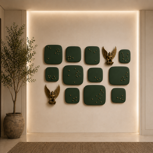 Contemporary Garuda Brass Wall Panels
