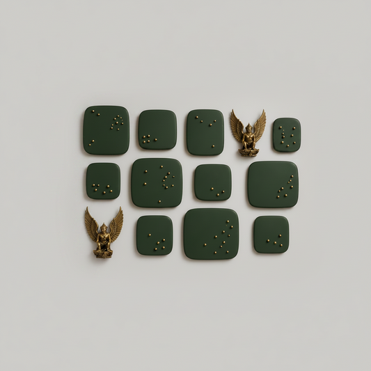 Contemporary Garuda Brass Wall Panels