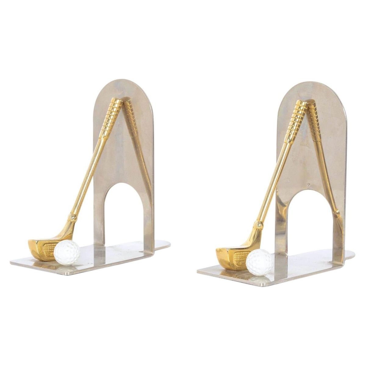 Elegans Glossy Golf Bookend (Set 0f 2)