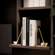 Elegans Glossy Golf Bookend (Set 0f 2)