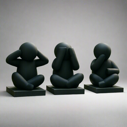 Sophos Pool Side Metal Sculptures ( Set of 3)