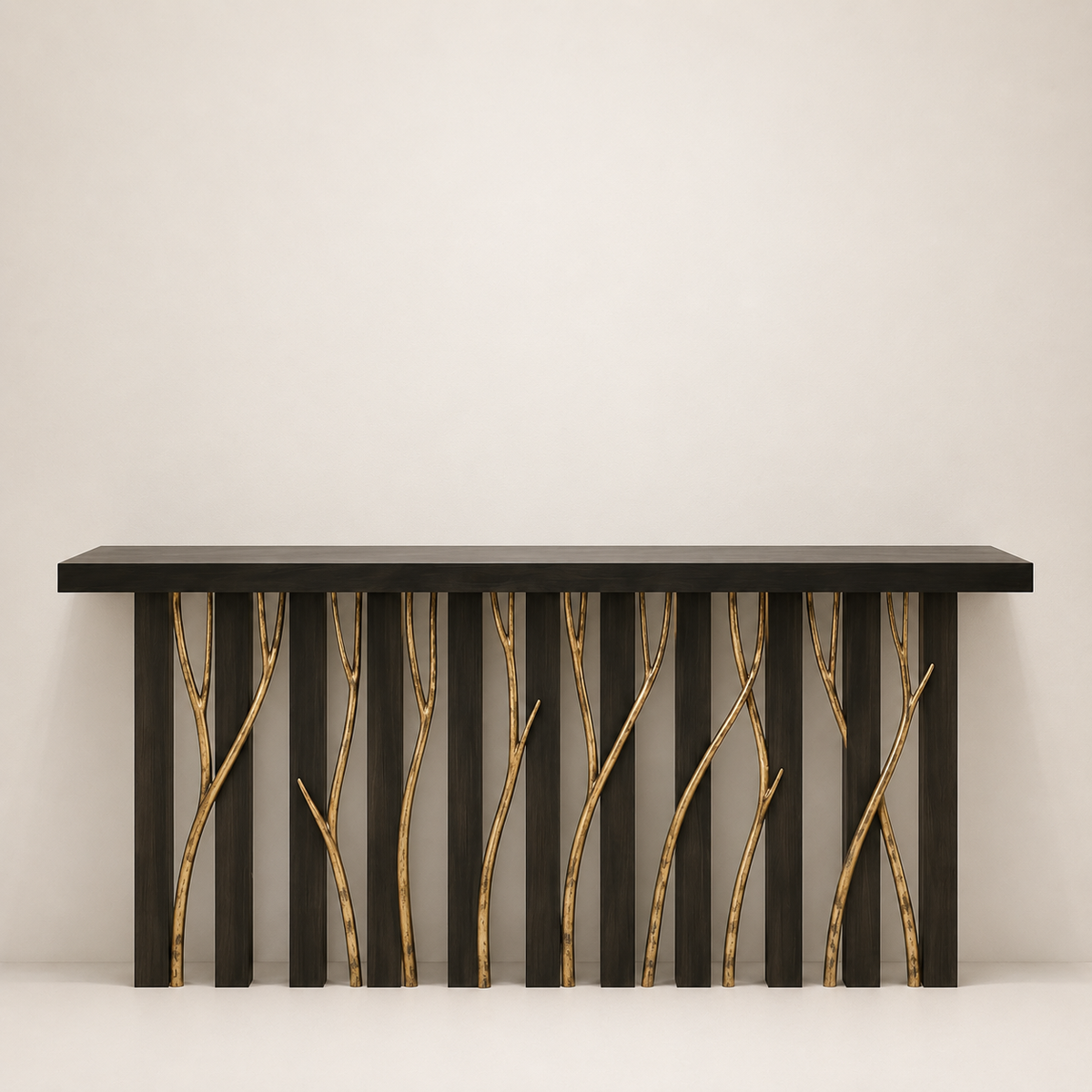 ROOTED FORM - Foundation Metal Console Table