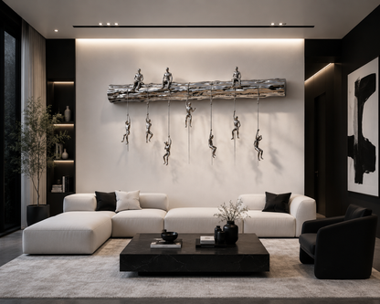 The Climbers | Contemporary Luxury Wall Sculpture