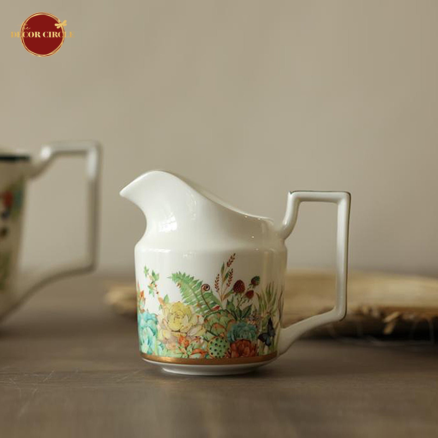 Viridis Forest Luxury Tea Cup set (Set of 15 pcs)