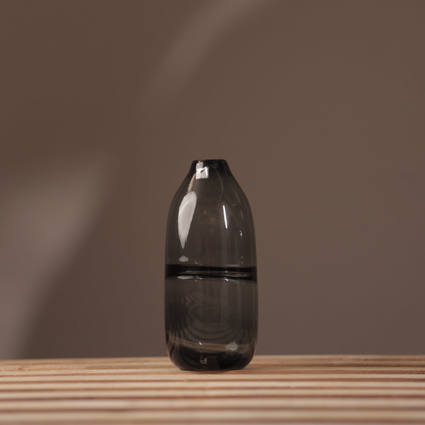 Black Shaded Glass Vase