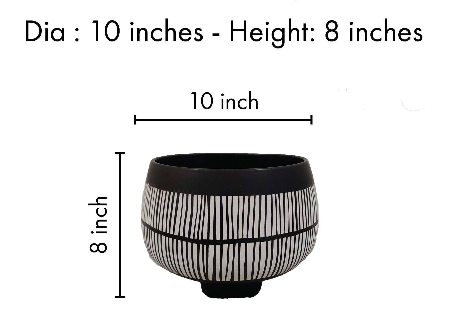Black table decor vaseBlack Table Decor Vase