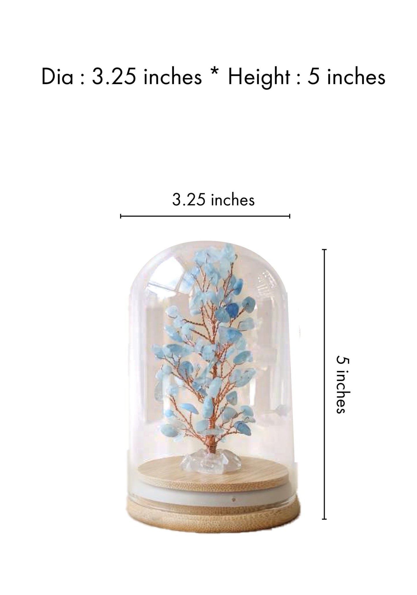 Blue Crystal Tree of Life