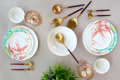 Fabella Rainbow Modern Dinner set (Set of 28 pcs)