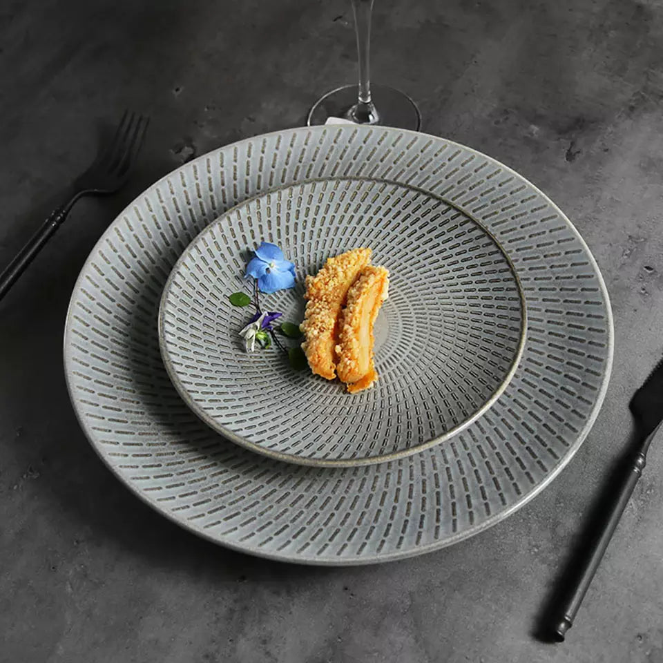 Mangata Grey Dinner Plate (10 inches)