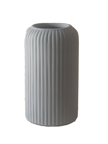 Marmor Grey ceramic vase