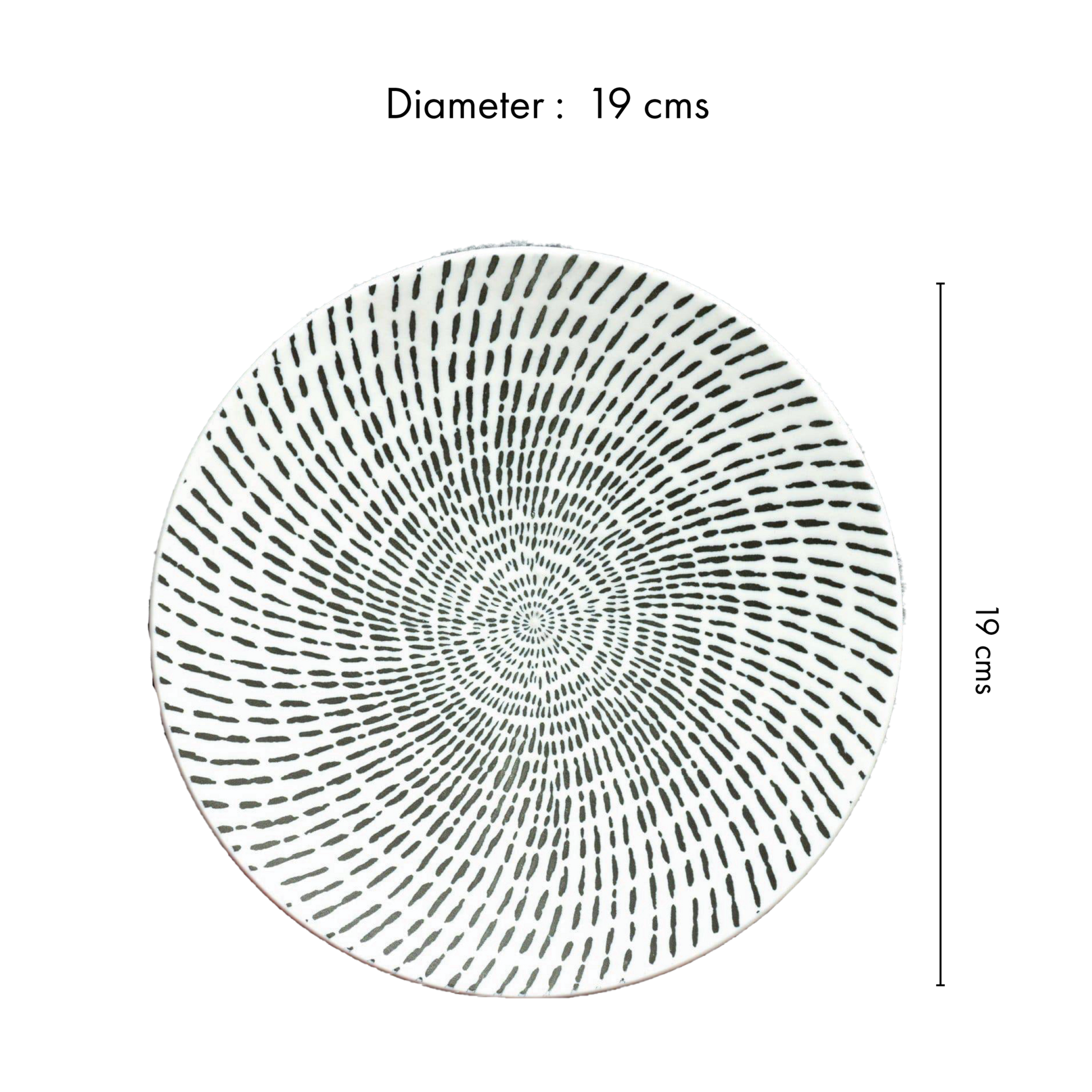 Mangata Modern White Side Plate