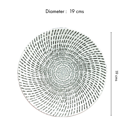 Mangata White Luxury Ceramic Dinnerset (Set of 14 pcs)