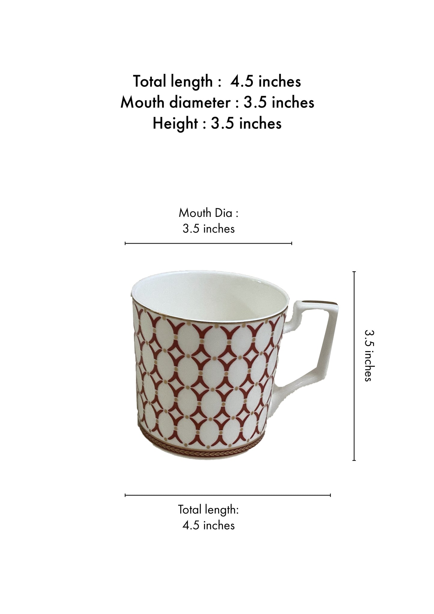 Gezellig Red Coffee Mug