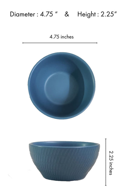 Mangata Blue Ceramic Small Bowl