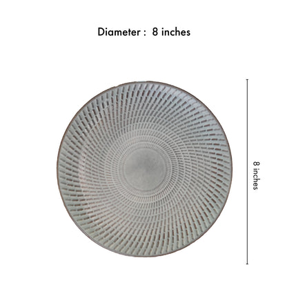 Mangata Grey Modern Dinnerset (Set of 16 Pcs)