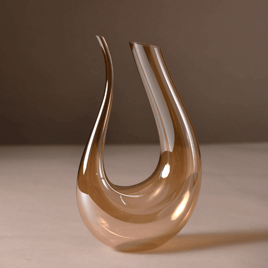 Apricus Amber Wine Decanter