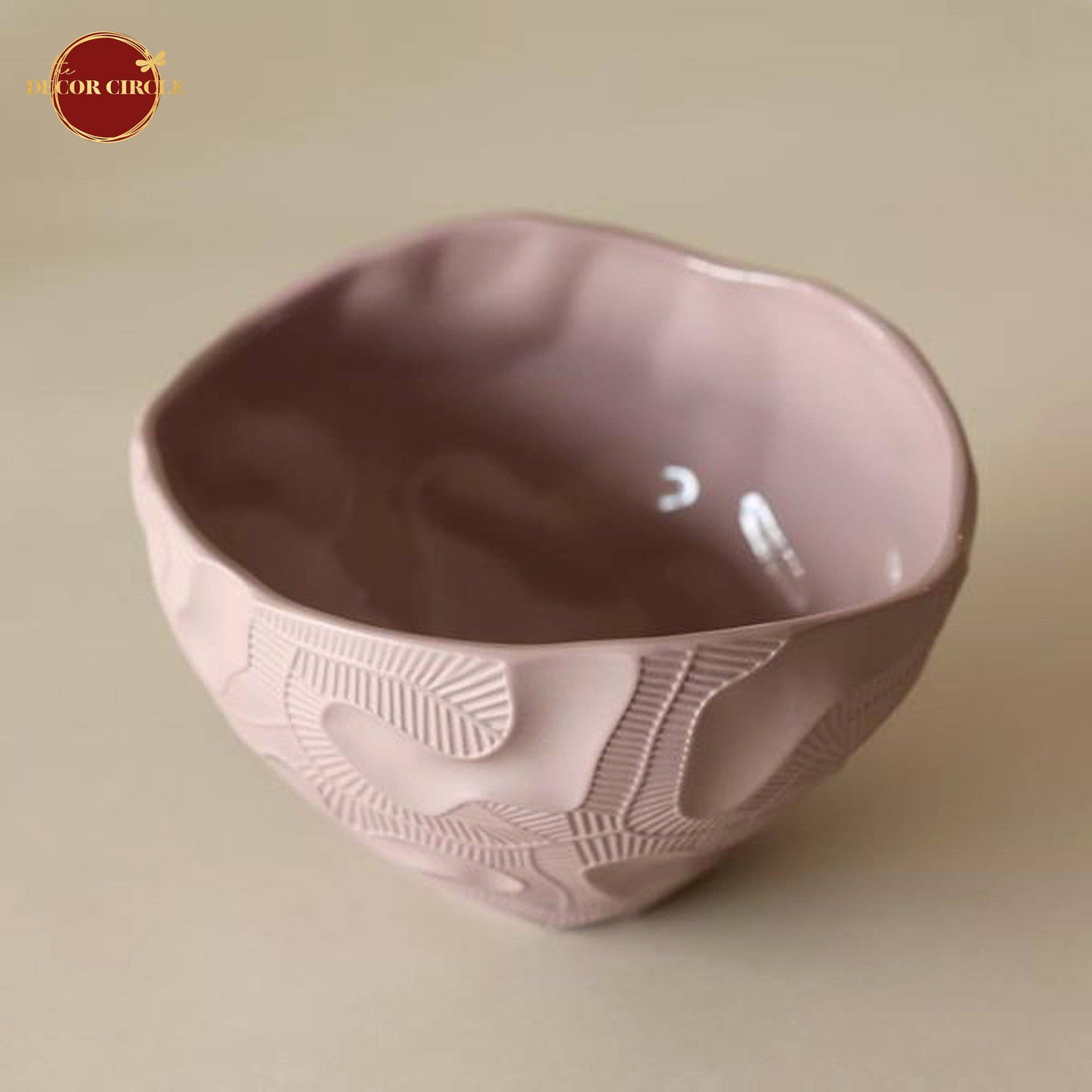 Apricus Pink Decorative Coffee Table Bowl