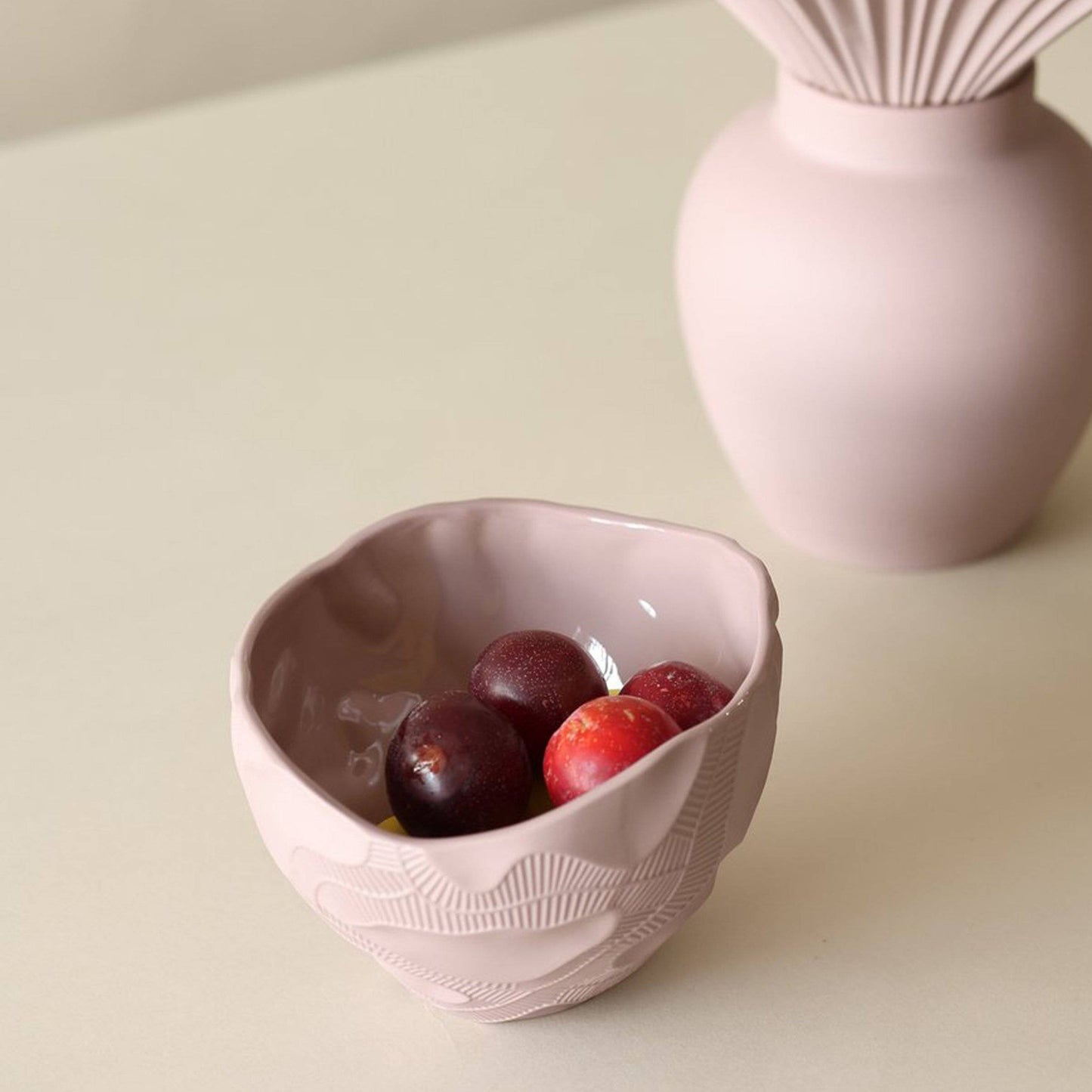 Apricus Pink Decorative Coffee Table Bowl