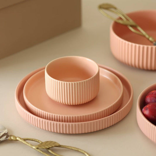 pink bowls