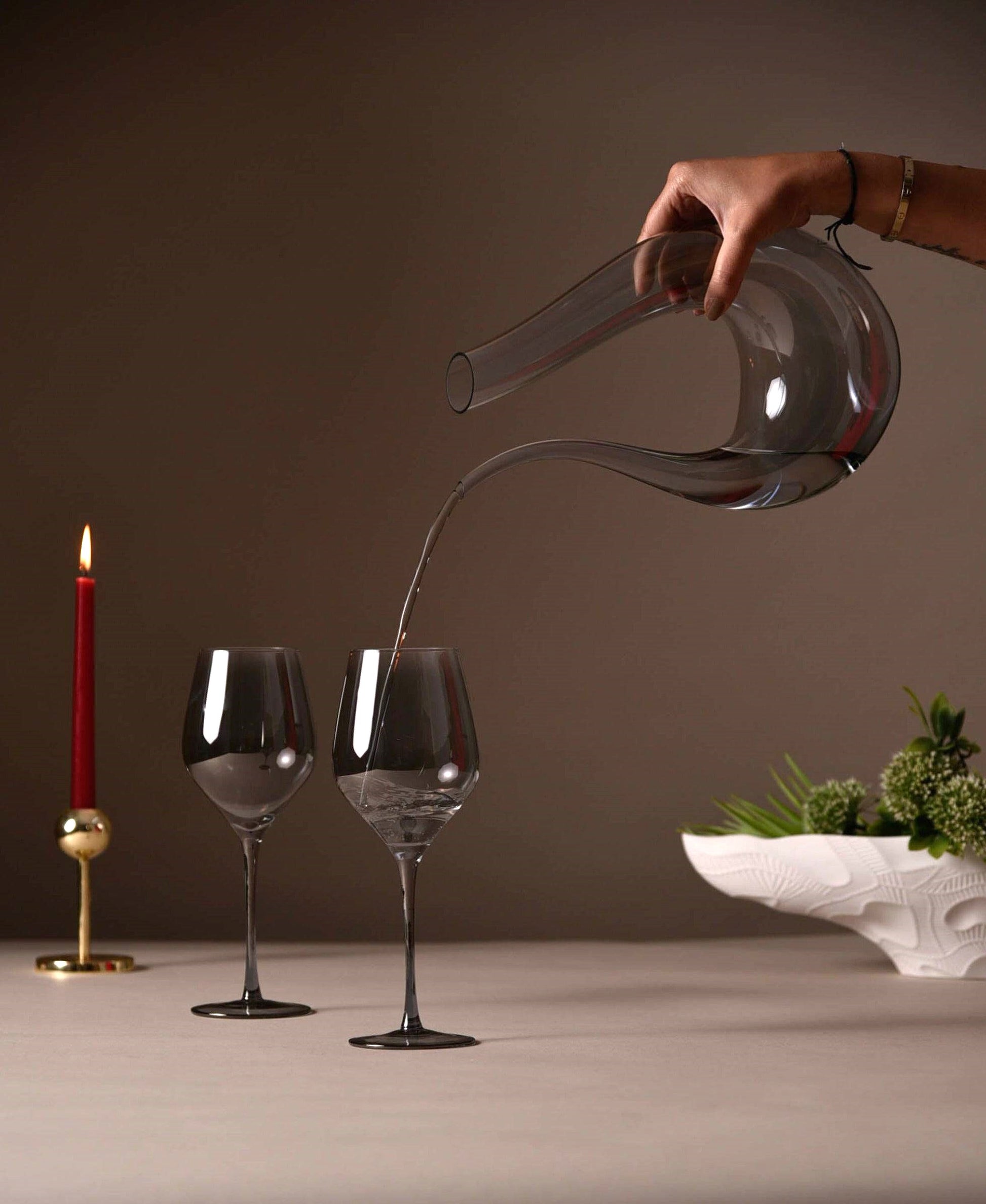 Apricus Smokey Wine Decanter