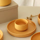 Apricus Yellow Side Bowl (Set of 2)