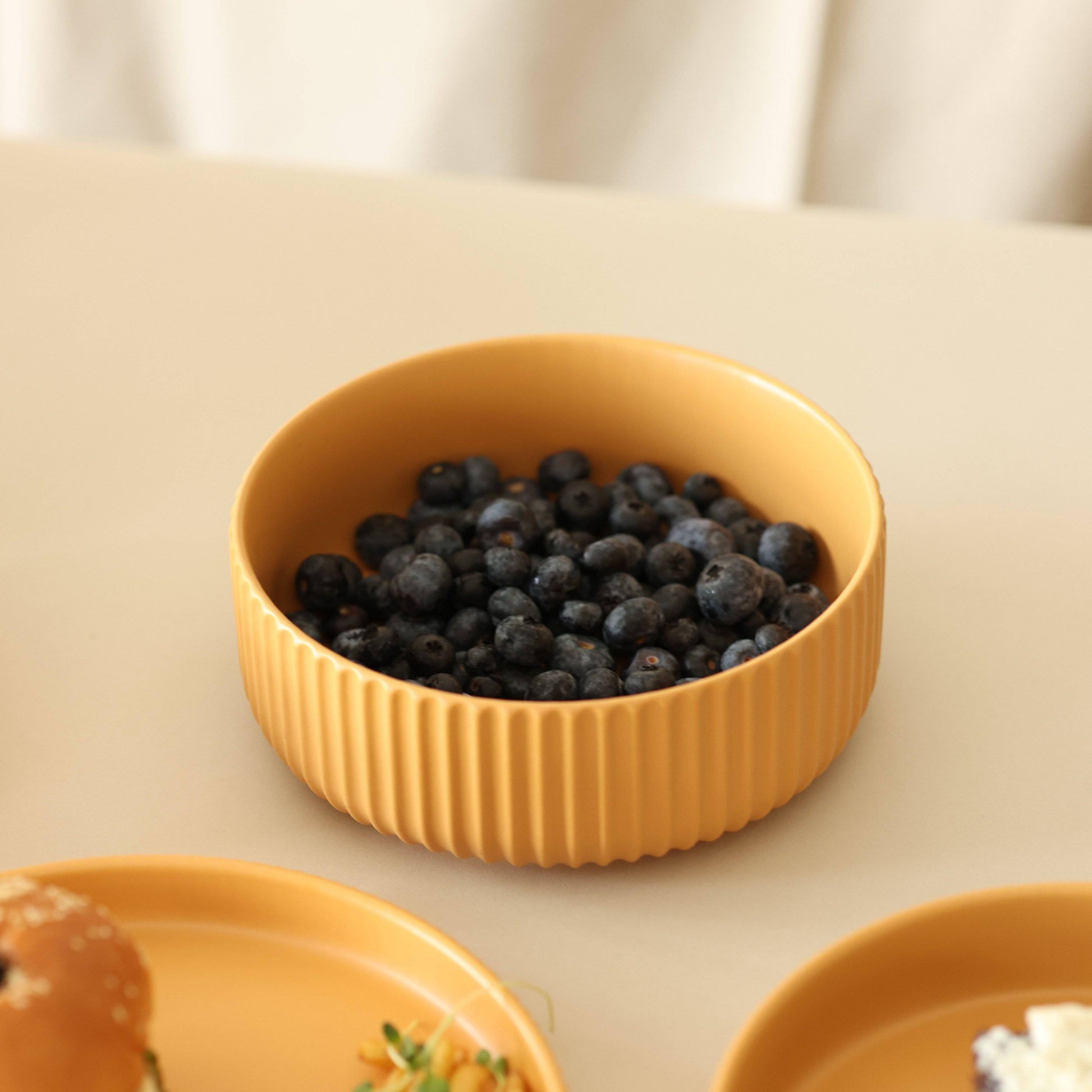 Apricus Yellow Ceramic Bowl