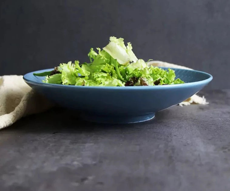 Mangata Blue Ceramic Pasta Bowl