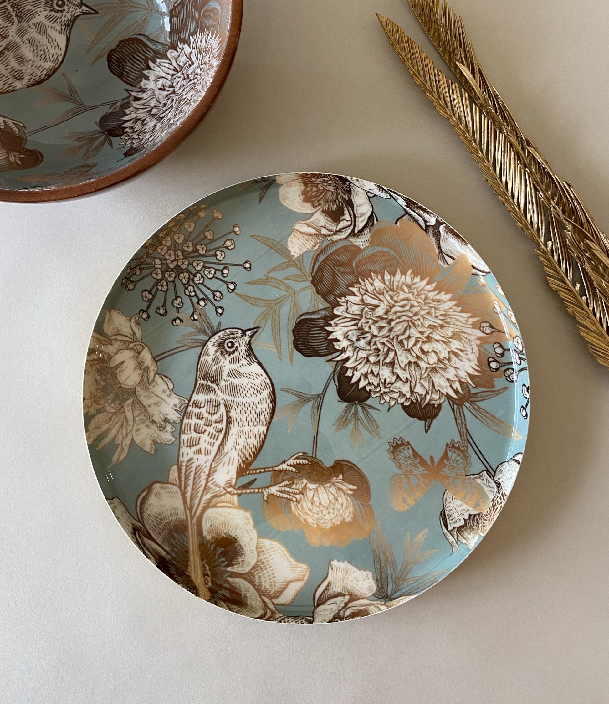 Green paradise Decor Serving Tray (12" inches)