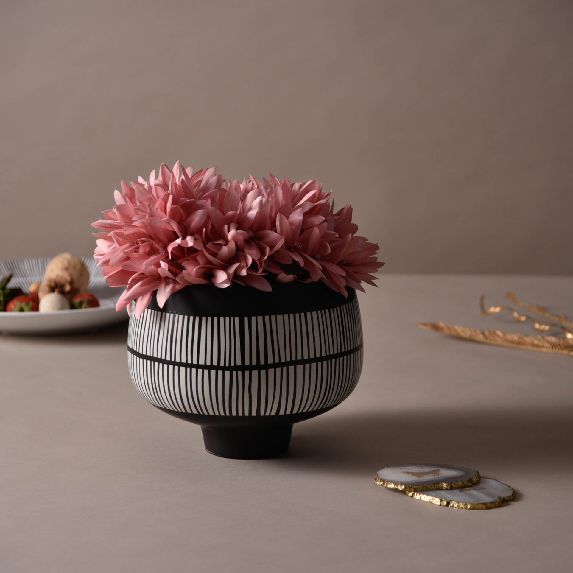 Black Table Decor Vase