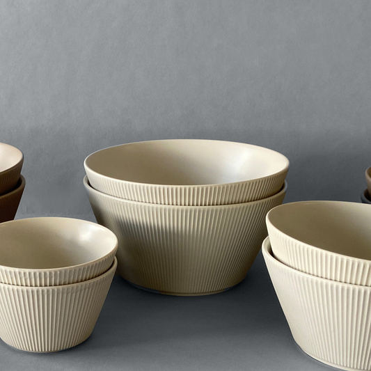 Elysian Ivory Serving Bowl (8 inches)