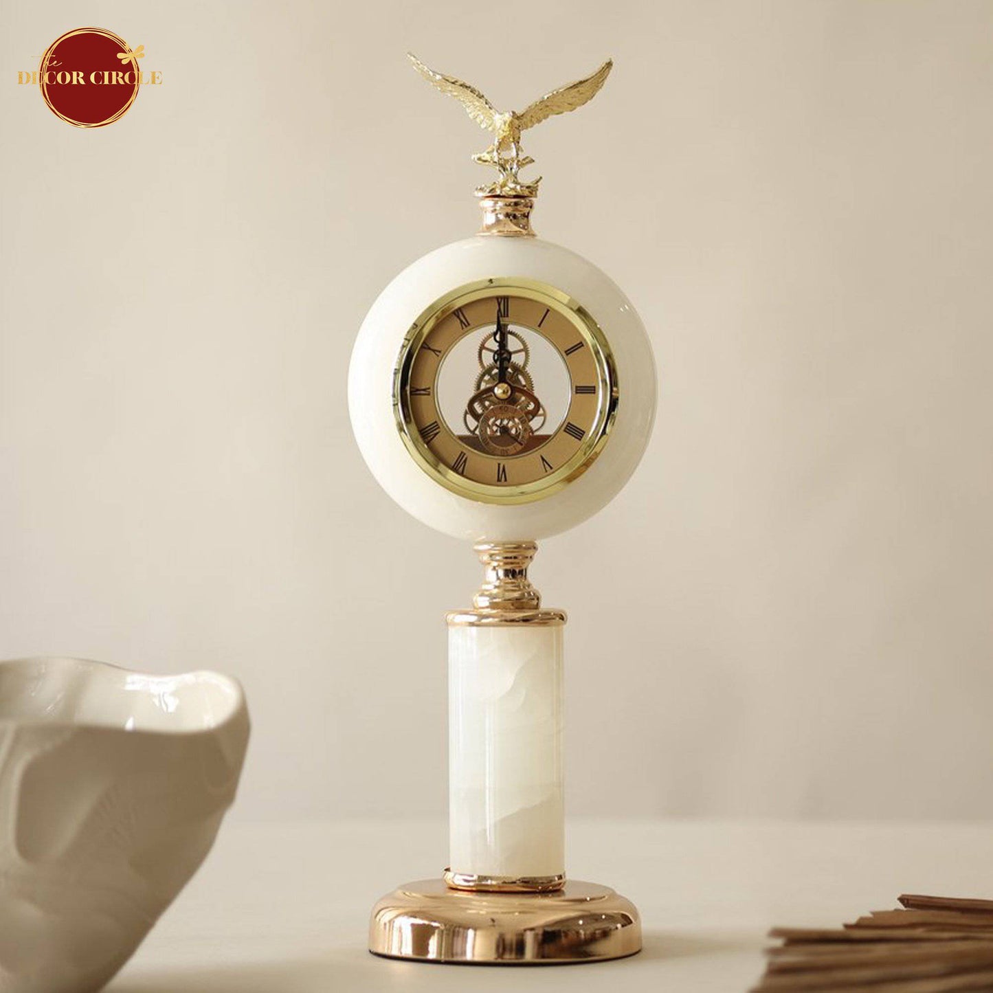 Lux Pearl Luxury Table Clock