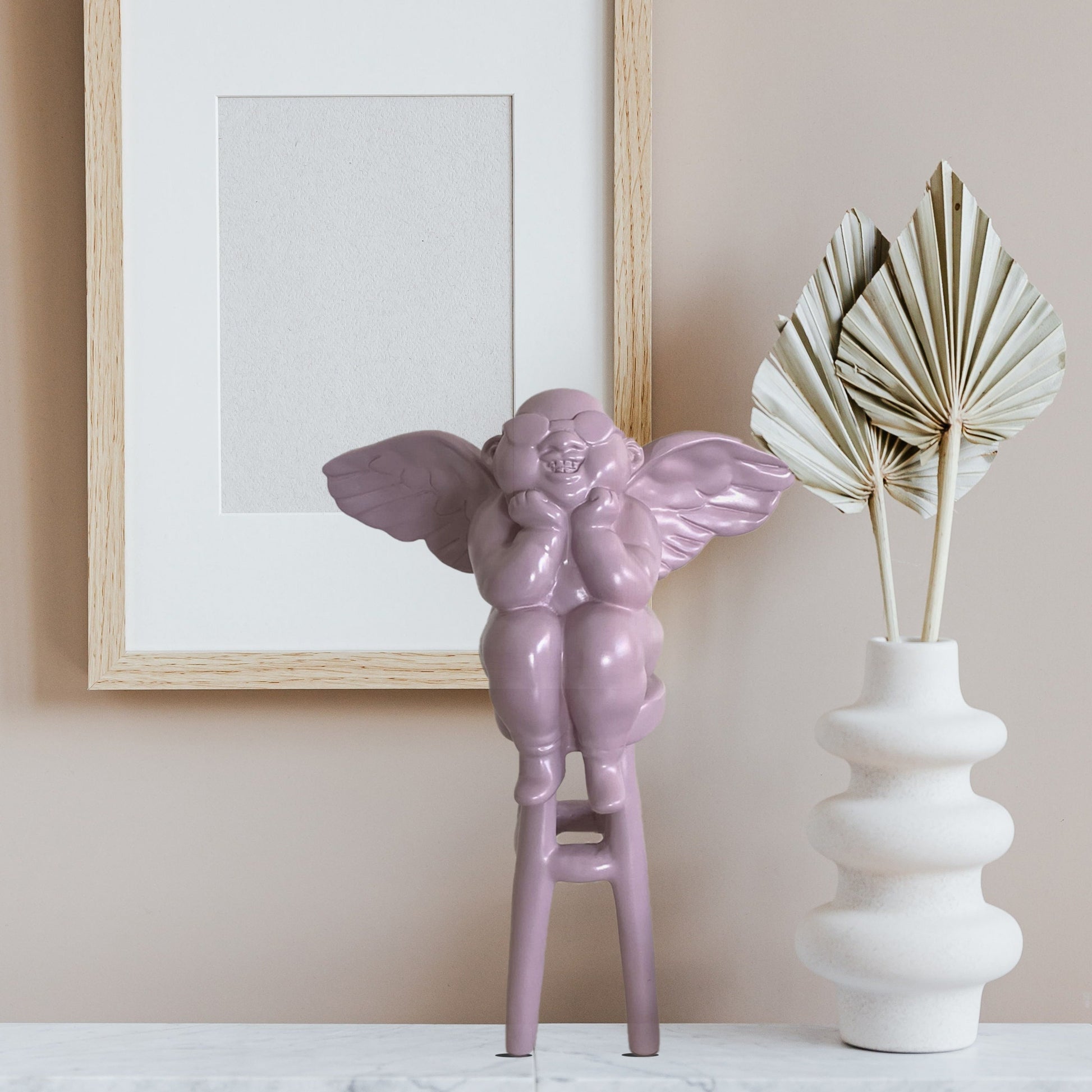 Caeles Angel Pink sculpture