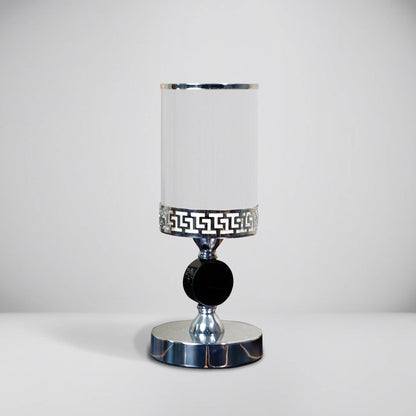 Meraki Black Silver Candle Stands (Set of 2) - The Decor Circle