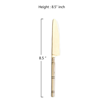 Modern Glossy Dinner Knives set of 4 - The Decor Circle